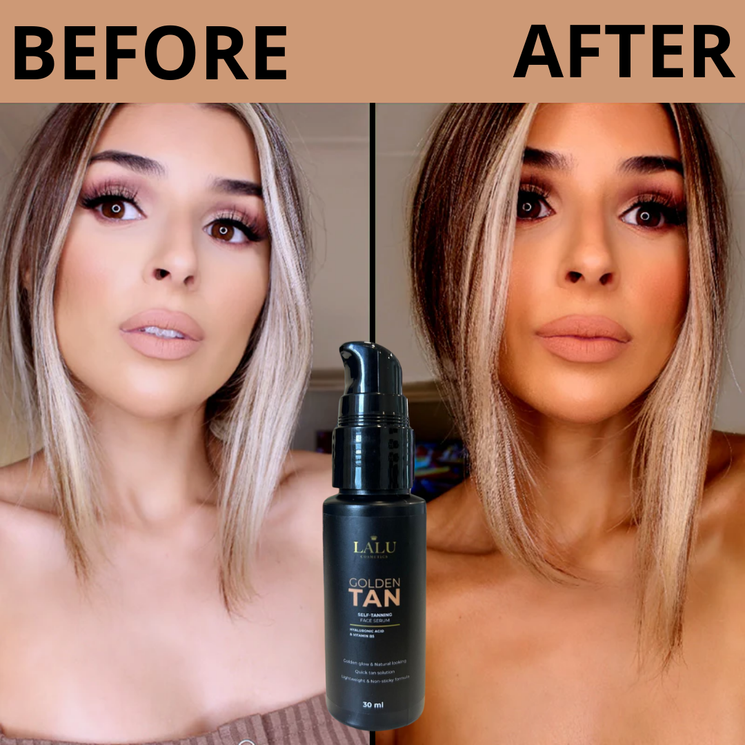 Siero autoabbronzante per il viso GoldenTan